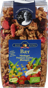 Crunchy Bær Økologisk Frokostblanding 375g