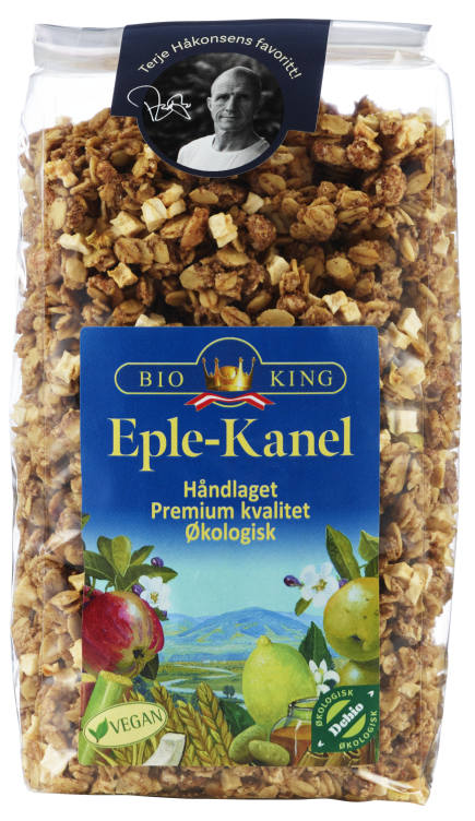 Crunchy Eple&Kanel Økologisk 375g