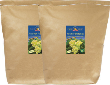 Rosiner Sultanas 5kg Økologisk