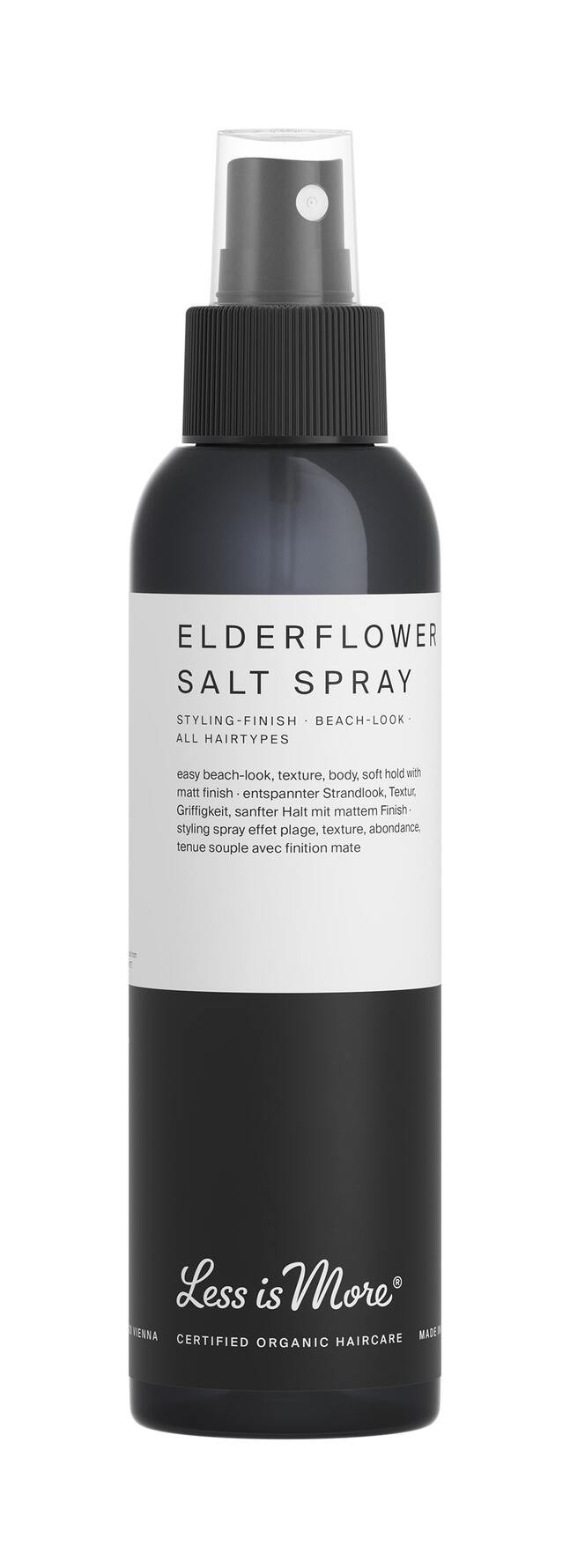 Less Is More Organic Elderflower Salt Spray 150 ml