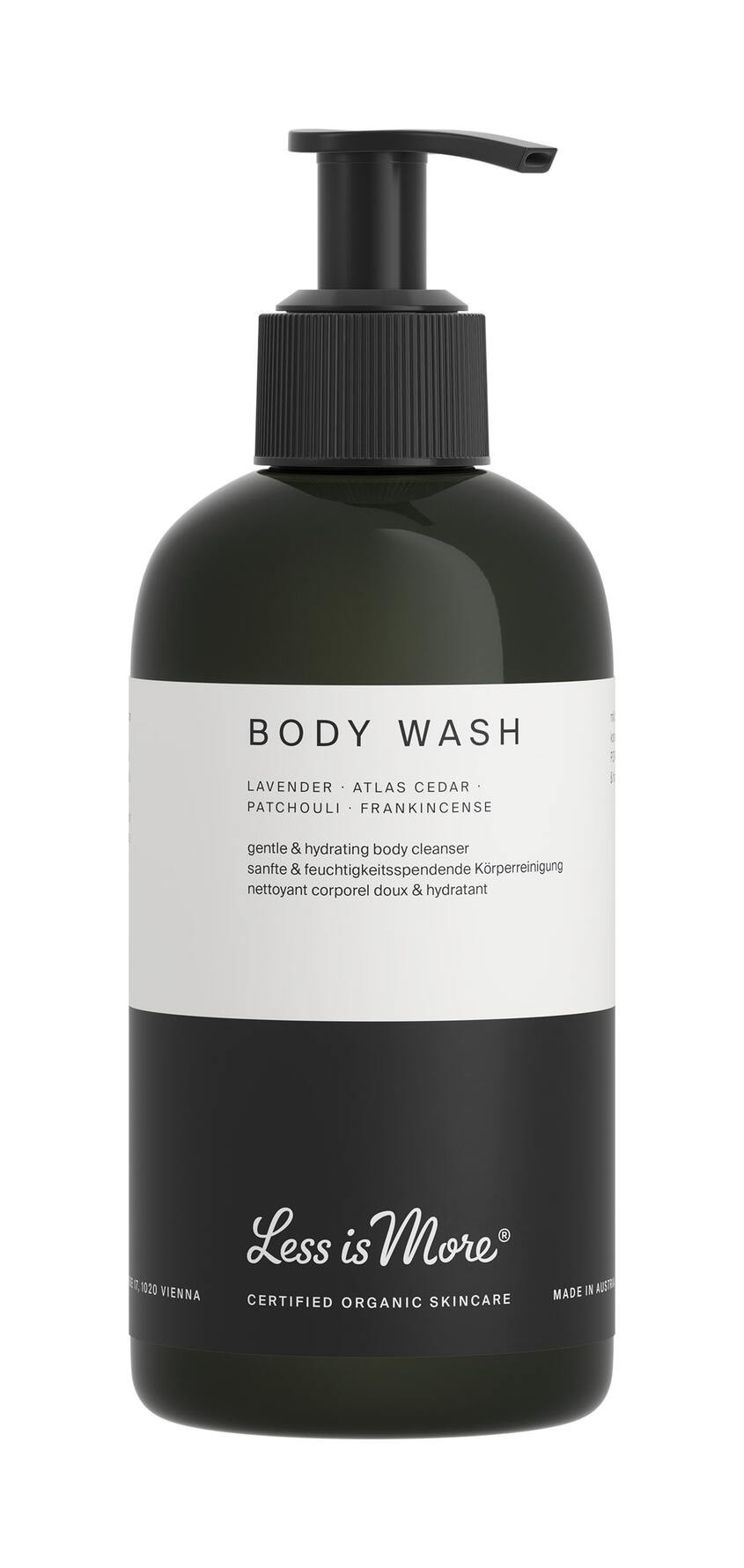 Less Is More Organic Body Wash Lavender 250 ml