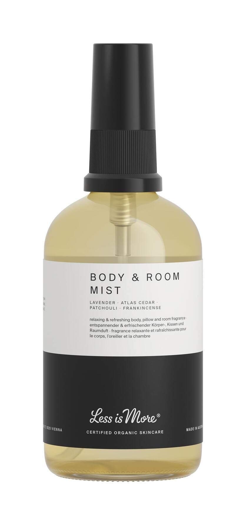 Less Is More Organic Body & Room Mist Lavender 100 ml