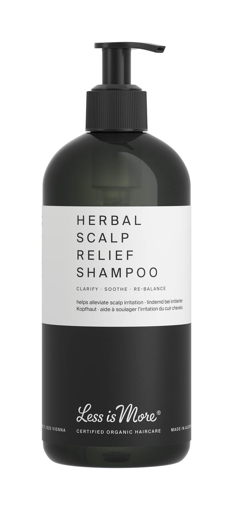 Less Is More Organic Herbal Scalp Relief Shampoo 500 ml