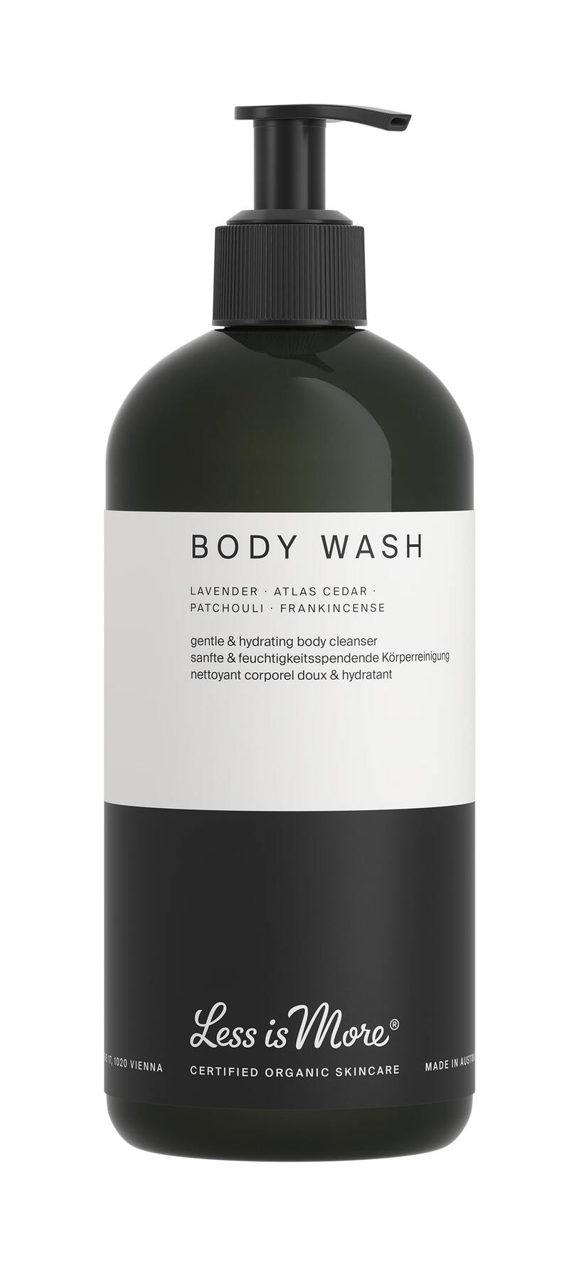 Less Is More Organic Body Wash Lavender 500 ml