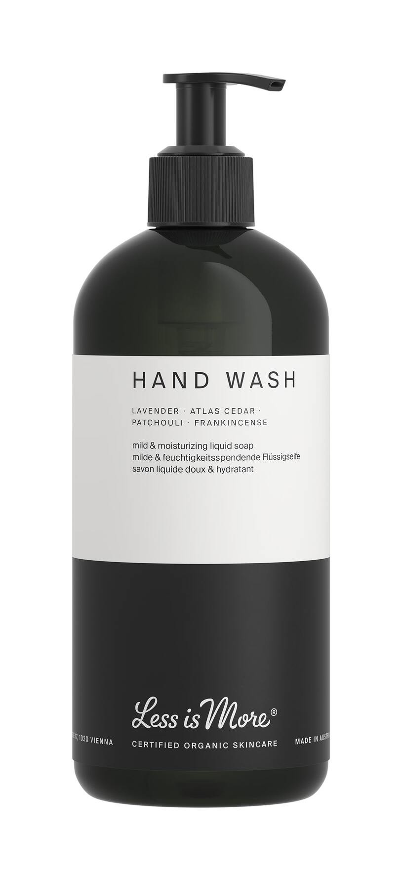 Less Is More Organic Hand Wash Lavender 500 ml
