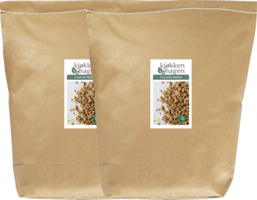 Crunchy Nøtter 5kg Økologisk Frokostblanding Kjøkkenhagen