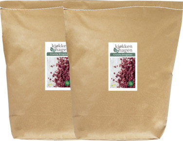 Crunchy Bringebær 5kg Økologisk Frokostblanding