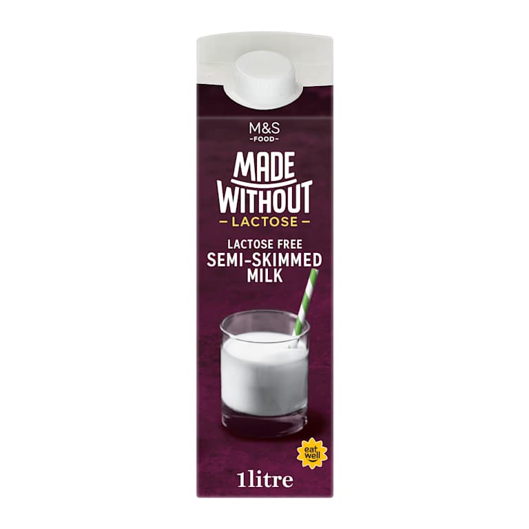 M&S Made Without Lactose Semi-Skimmed Milk