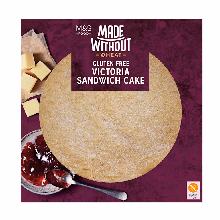 M&S Made Without Wheat Victoria Sandwich Cake