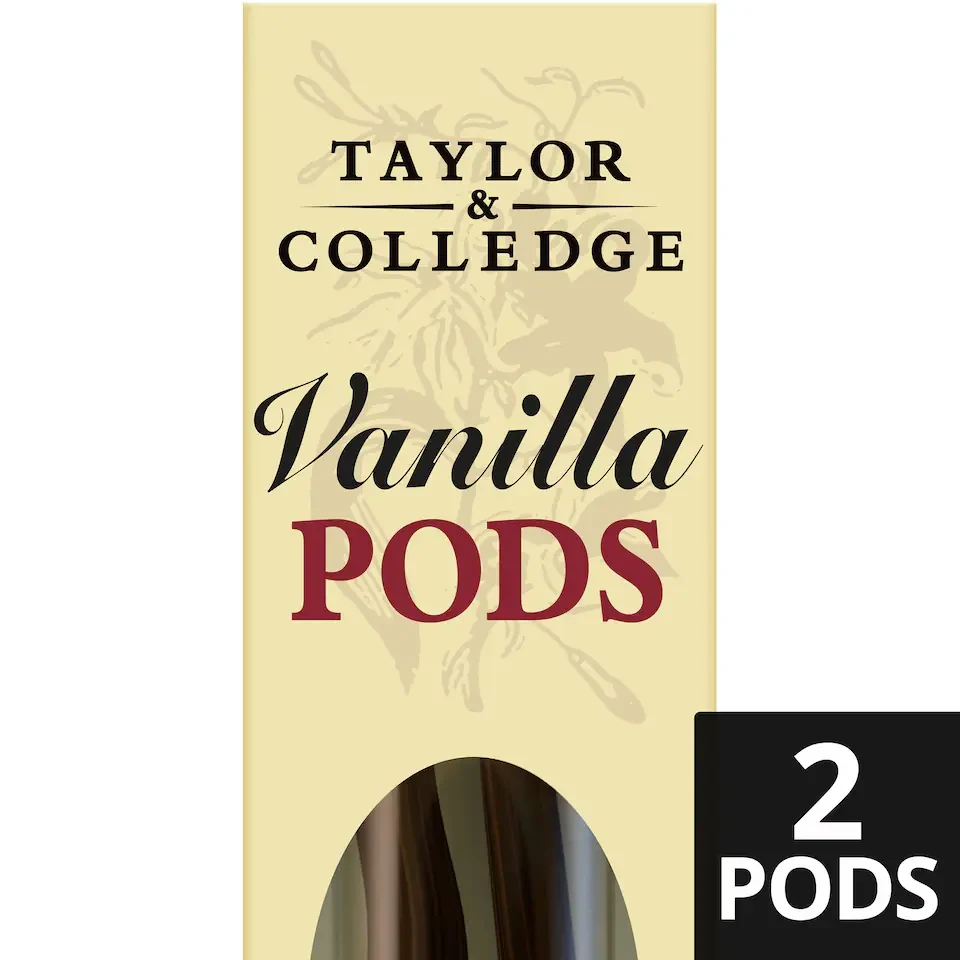 Taylor & Colledge Organic Vanilla Pods 2 Pack