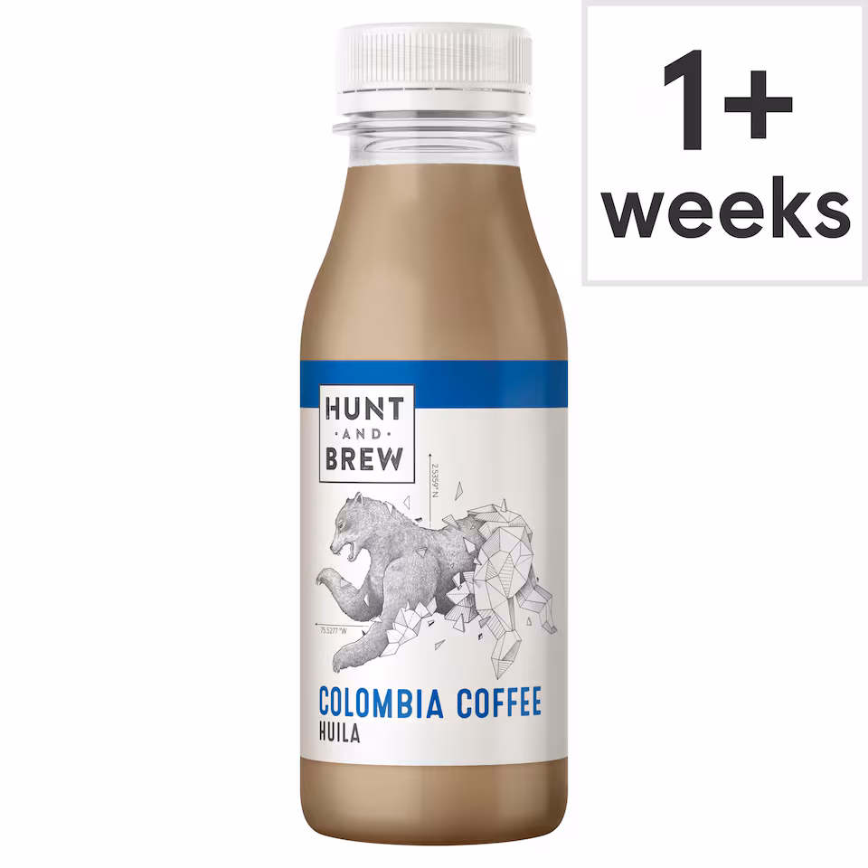 Hunt and Brew Huila Colombia Coffee 330ml