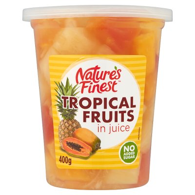 Nature's Finest Tropical Fruits in Juice