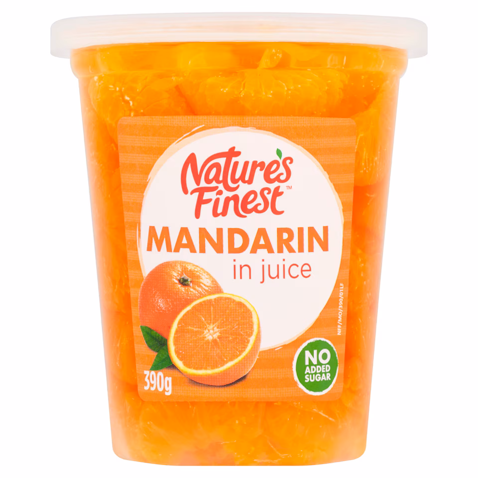 Nature's Finest Mandarin In Juice 390G