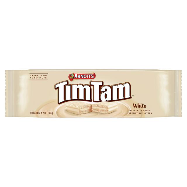 Arnott's Tim Tam White Biscuits 165g