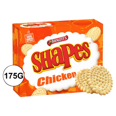 Arnott's Shapes Chicken Snack Crackers 175g