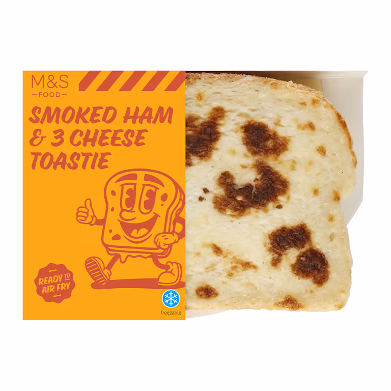 M&S Smoked Ham and 3 Cheese Toastie