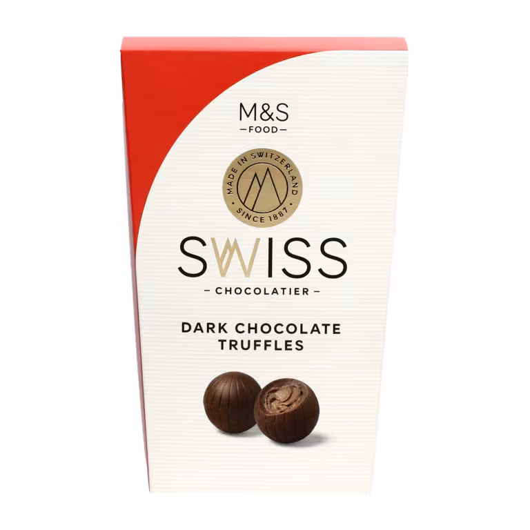 M&S Swiss Dark Chocolate Truffles