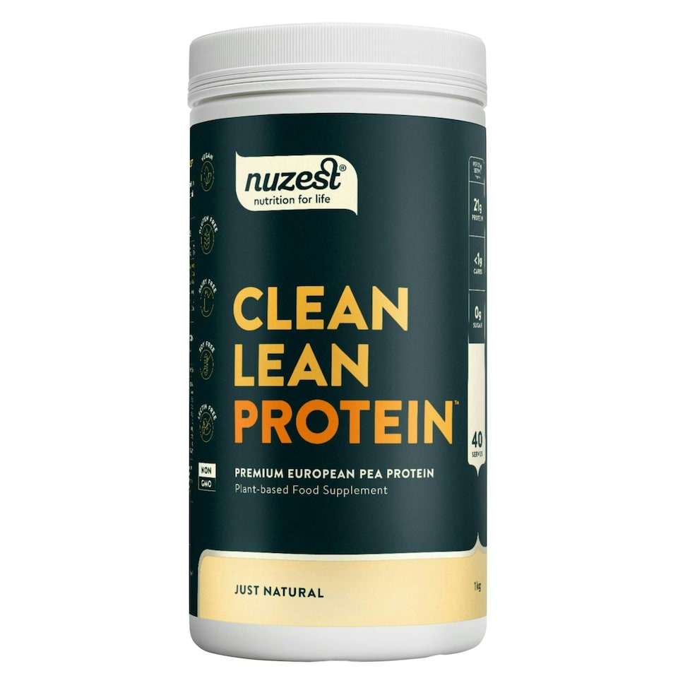 Clean Lean Protein - Just Natural Pea Protein Powder - Vegan