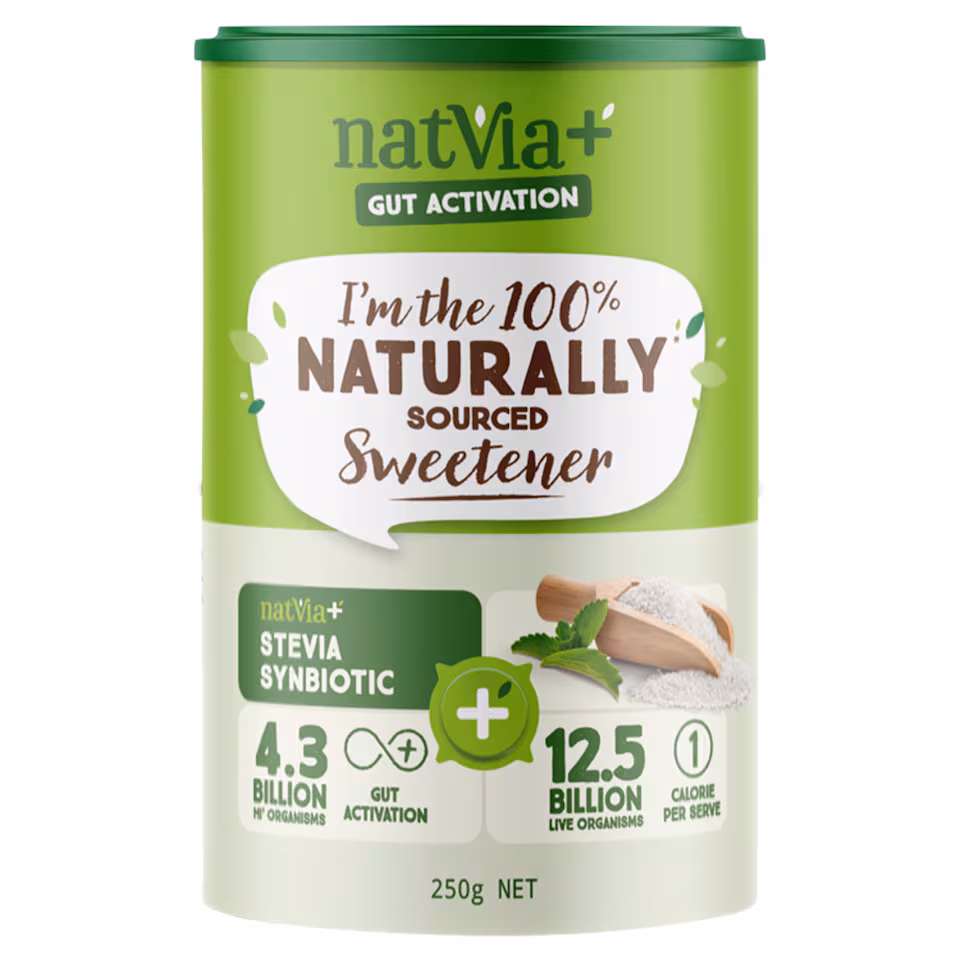 Natvia Stevia Synbiotic Sweetener 250g