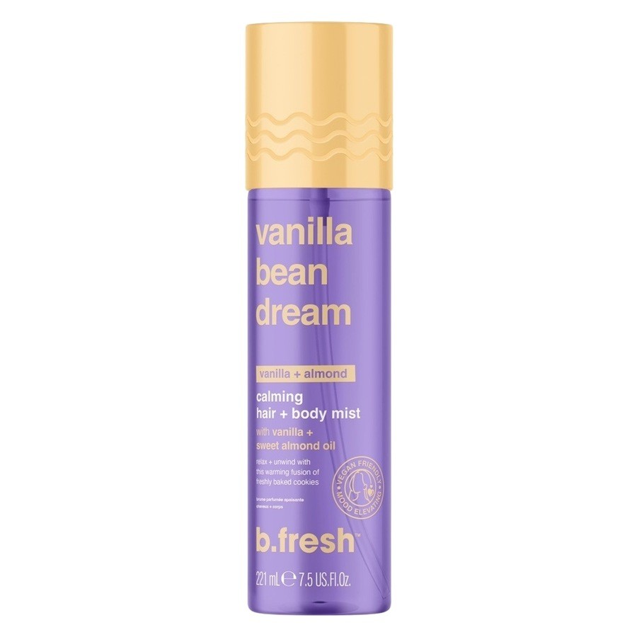 b.fresh Vanilla Bean Dream Calming Hair + Body Mist 221ml