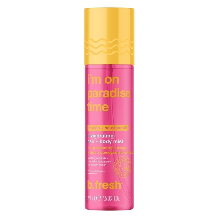 b.fresh I'm On Paradise Time Invigorating Hair + Body Mist 221ml