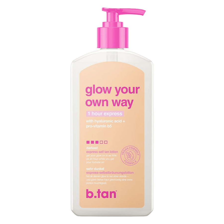 b.tan Glow Your Own Way Express Self Tan Lotion 237ml