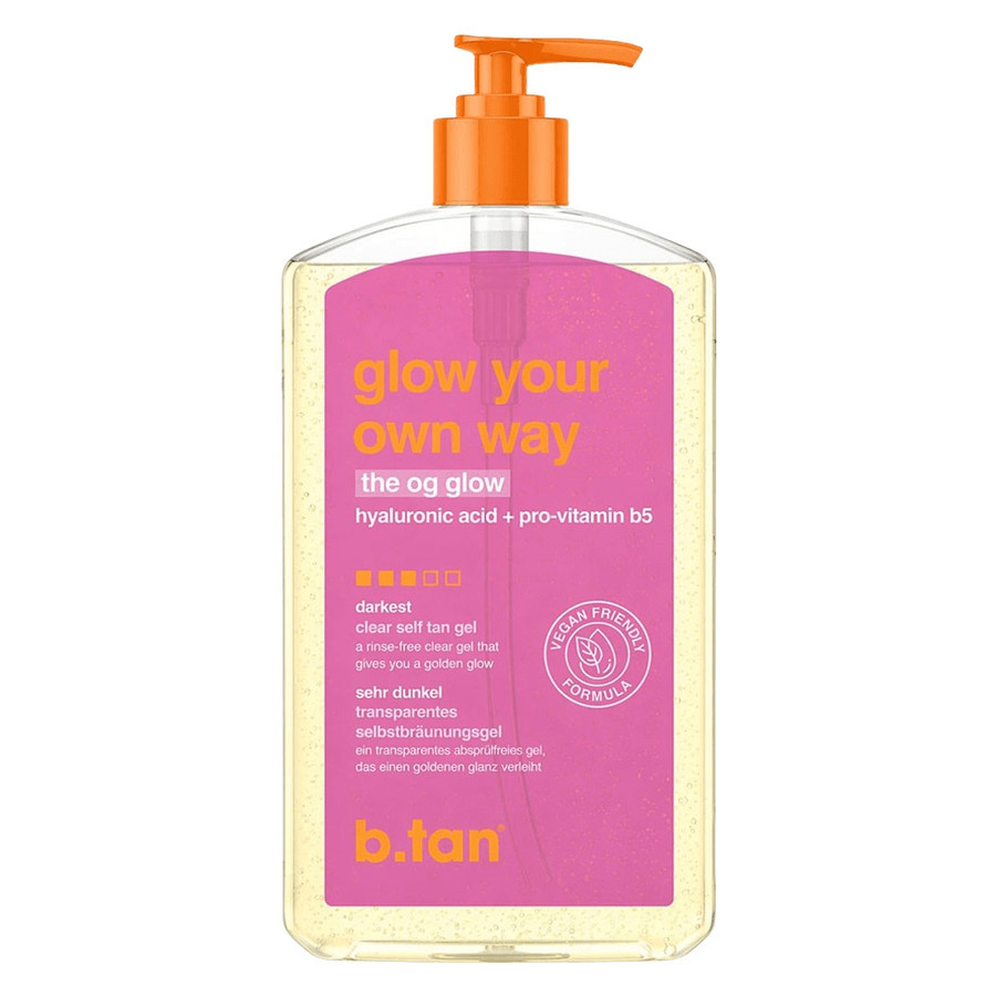 B.Tan Glow Your Own Way Clear Self Tan Gel 473ml
