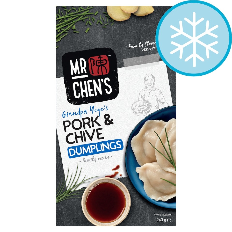 Mr Chen's Pork & Chive Dumplings 240g