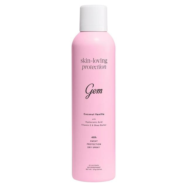 Gem 207ml Skin Loving Protection Coconut Vanilla Antiperspirant Female Deodorant Spray