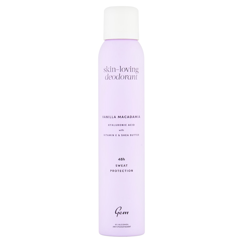 GEM Skin-Loving Deodorant Vanilla Macadamia 200ml