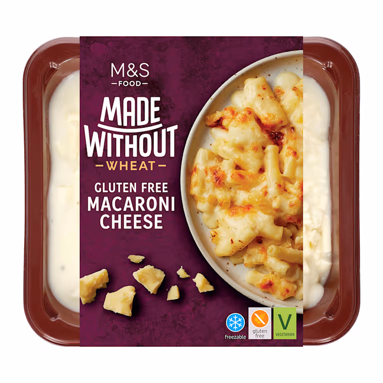 M&S Made Without Wheat Macaroni Cheese