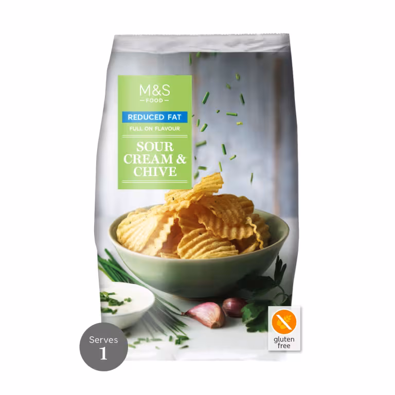 M&S Reduced Fat Sour Cream & Chive