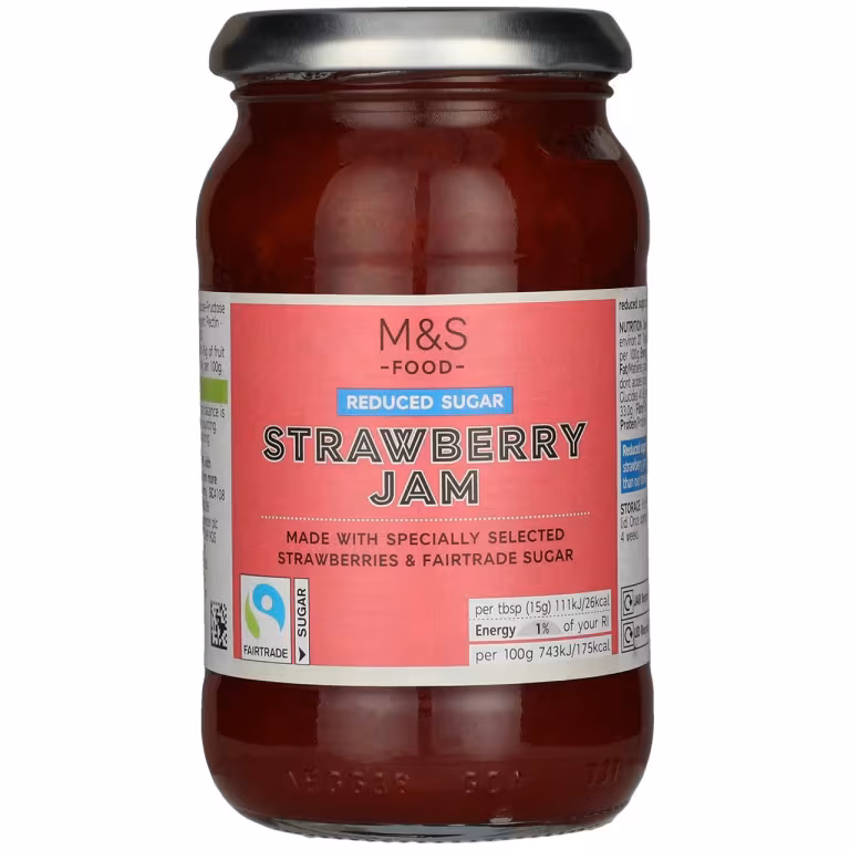 M&S Reduced Sugar Strawberry Jam