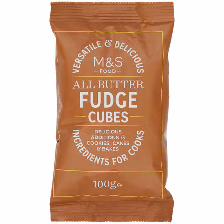 M&S All Butter Fudge Cubes