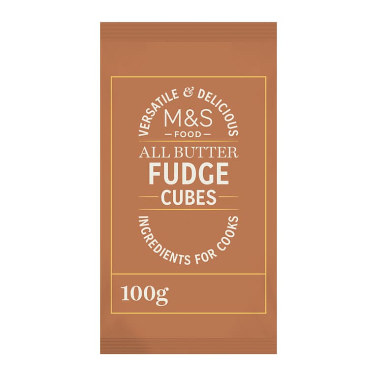 M&S All Butter Fudge Cubes