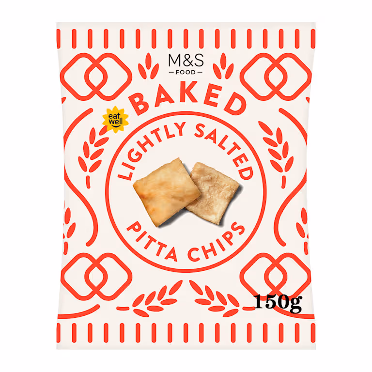 M&S Lightly Salted Pitta Chips