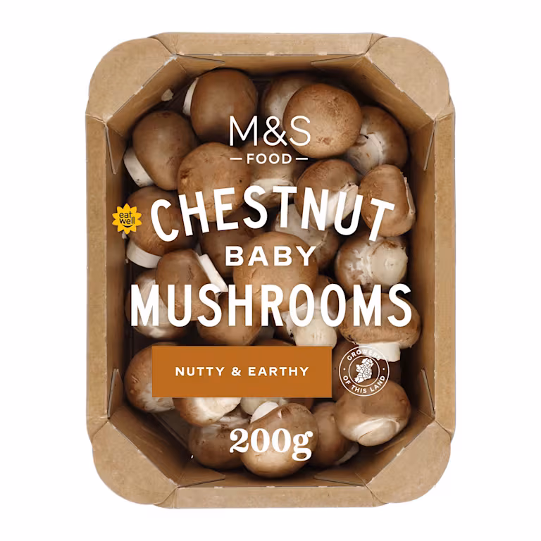 M&S British Baby Chestnut Mushrooms