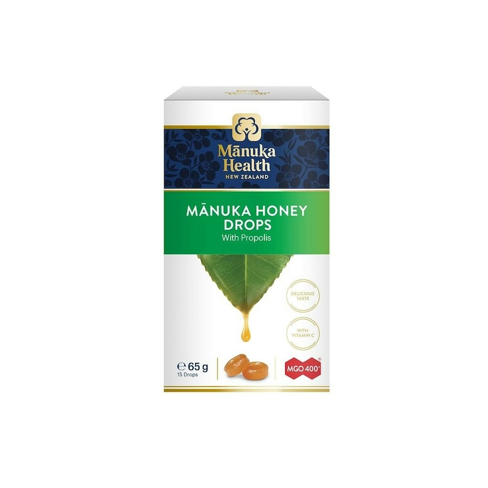 Manuka Health MGO 400+ Manuka Honey Drops with Propolis 65g