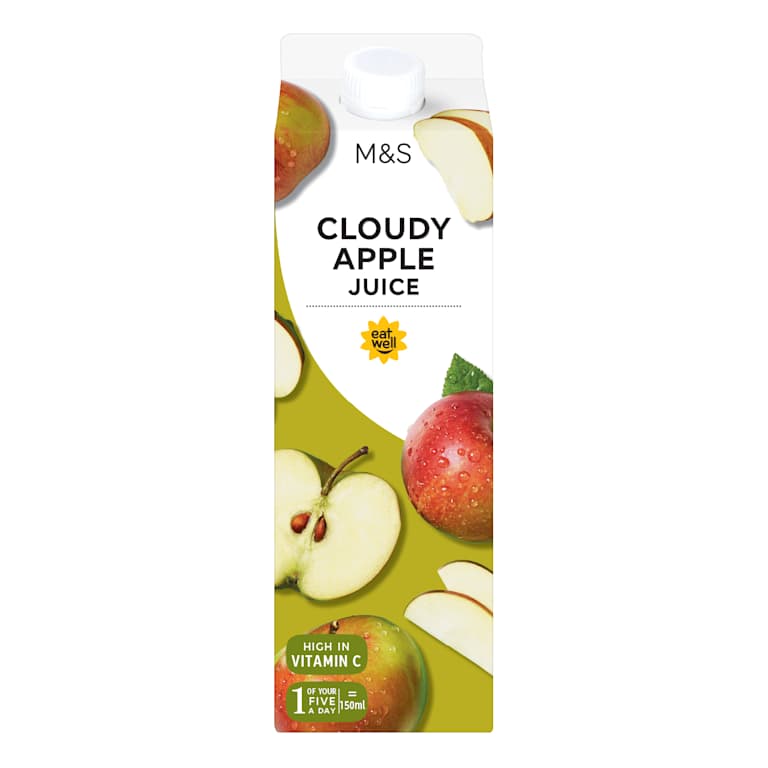 M&S Cloudy Apple Juice