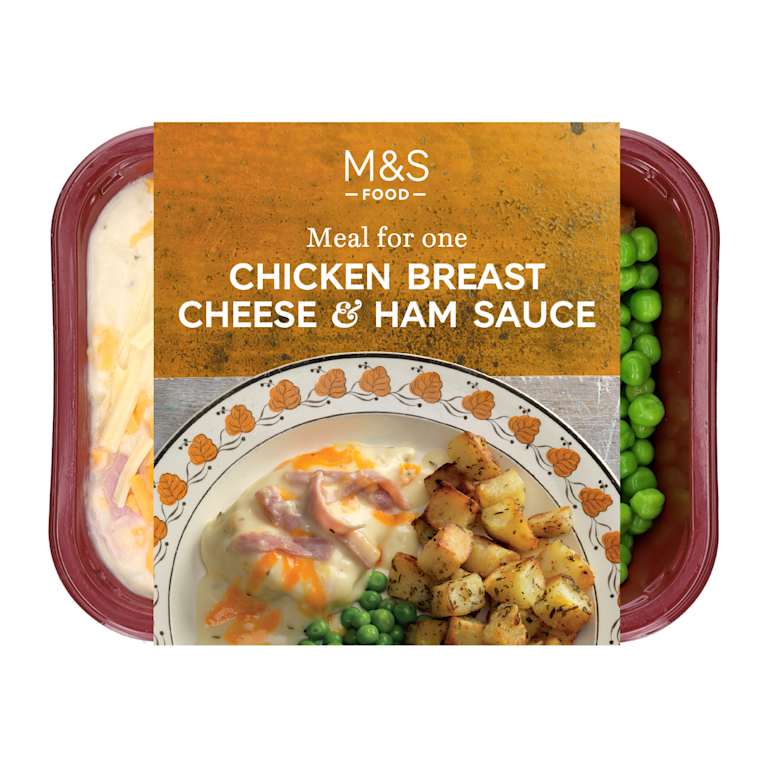 M&S Chicken Breast Cheese and Ham Sauce