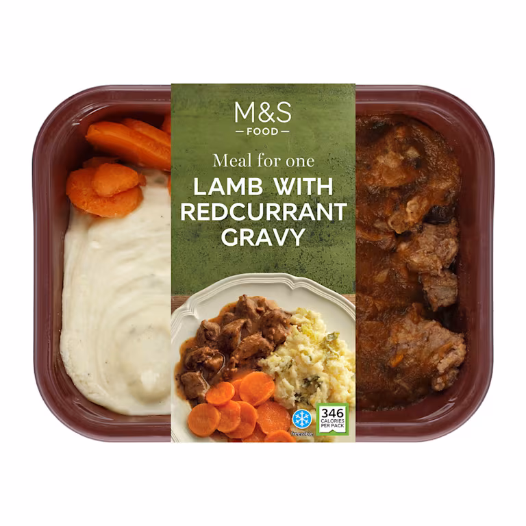 M&S Lamb with Redcurrant Gravy