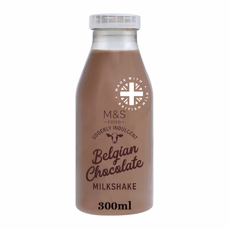 M&S Belgian Chocolate Milkshake