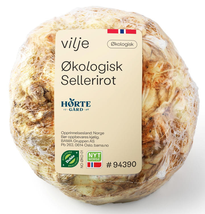 Sellerirot Økologisk Vilje pr Kg