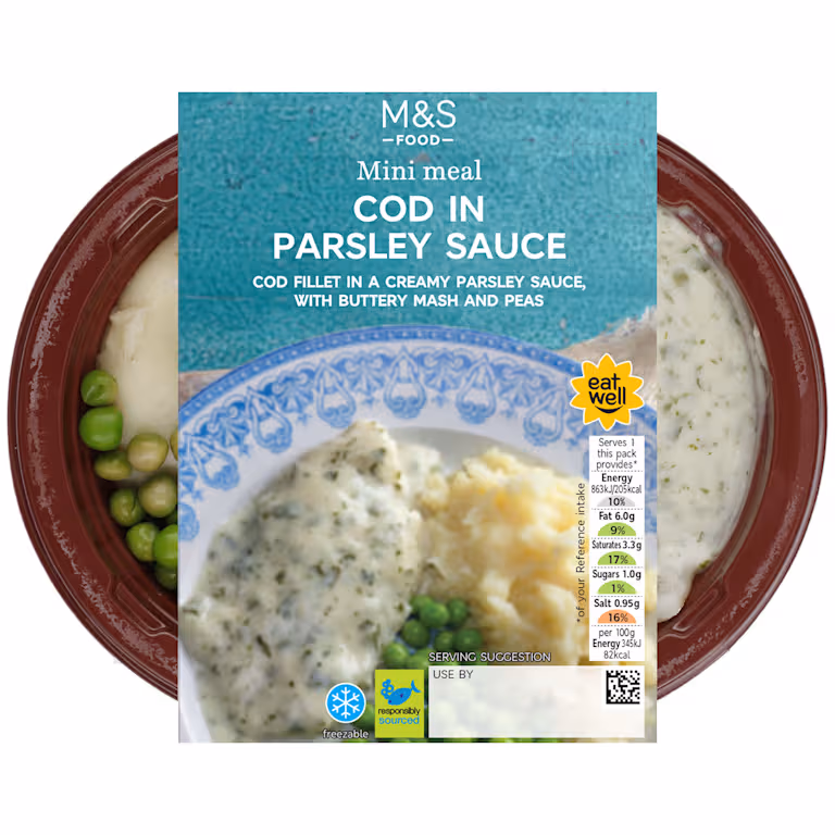 M&S Cod in Parsley Sauce