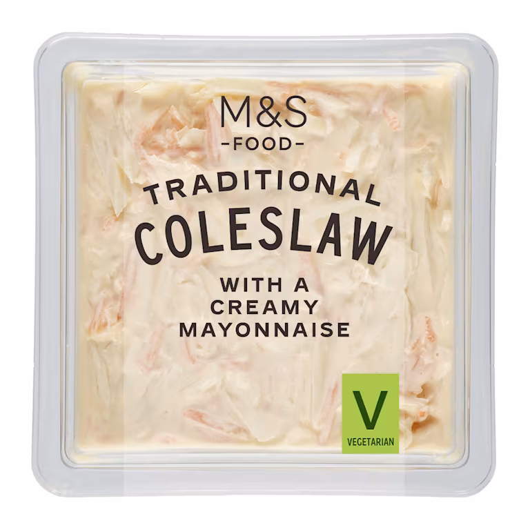 M&S Traditional Coleslaw