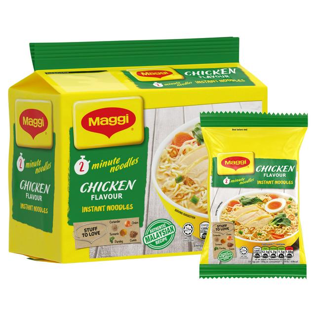 Maggi Chicken Flavour Instant Noodles 5x74g