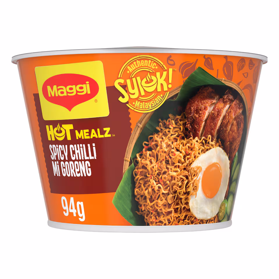 Maggi Hot Mealz Spicy Chilli Mi Goreng Flavour Noodles 94g