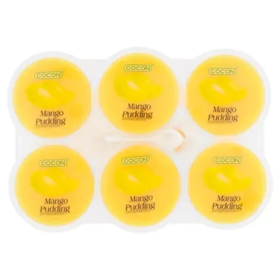 Cocon Mango Pudding with Nata De Coco 6 x 80g