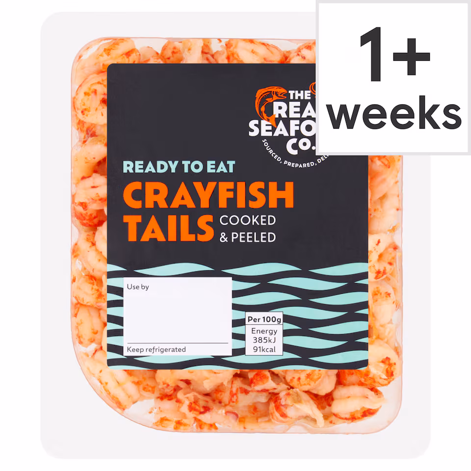 The Real Seafood Co. Crayfish Tails Ready To Eat 100G
