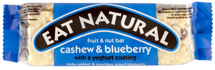 Eat Natural Bar Cashew/Blueberry 45g